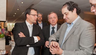Jos roman raymond weil sales director, laurent eichmann lpi do brasil coo